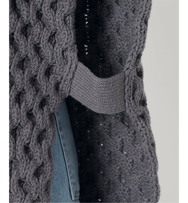 IENA「チルデンマントプルオーバー」|ニット・セーター|