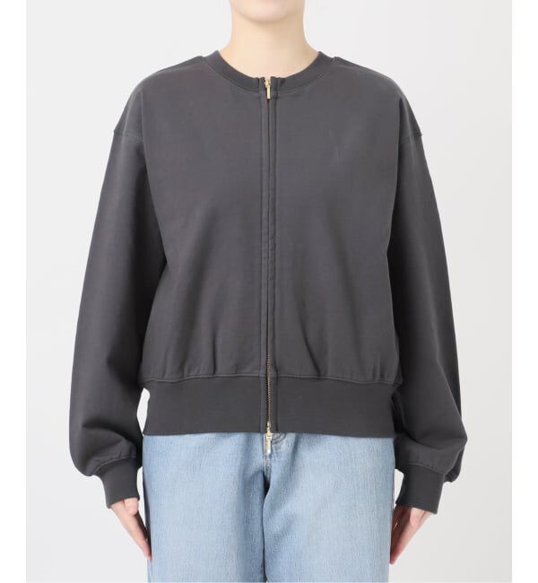 IENA「ジップオープン2WAYスウェットプルオーバー」|スウェット・ジャージ|