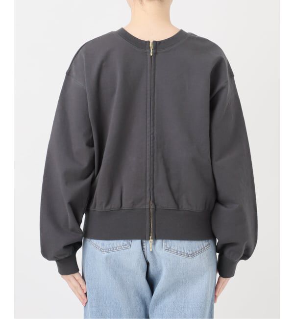 IENA「ジップオープン2WAYスウェットプルオーバー」|スウェット・ジャージ|