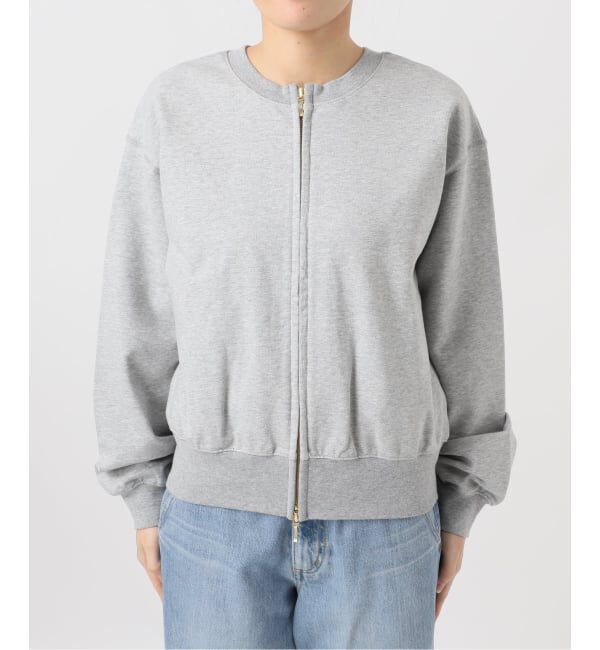 IENA「ジップオープン2WAYスウェットプルオーバー」|スウェット・ジャージ|