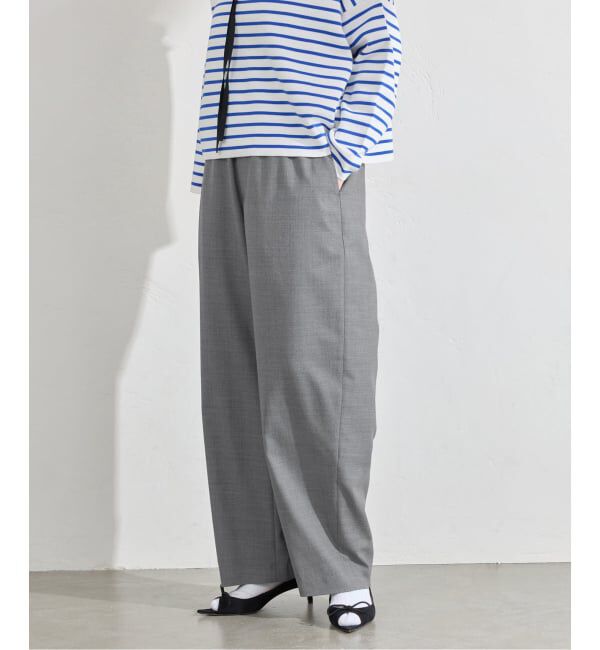 IENA「《追加》ウォッシャブルセミコクーンパンツ」|その他|