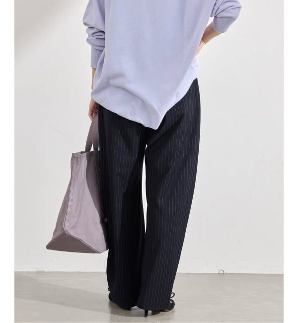 IENA「《追加》ウォッシャブルセミコクーンパンツ」|その他|