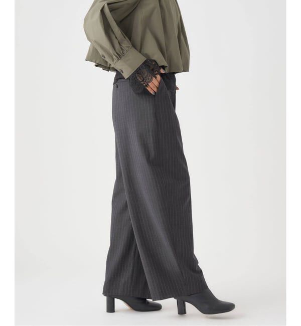 IENA「《追加》ウォッシャブルセミコクーンパンツ」|その他|