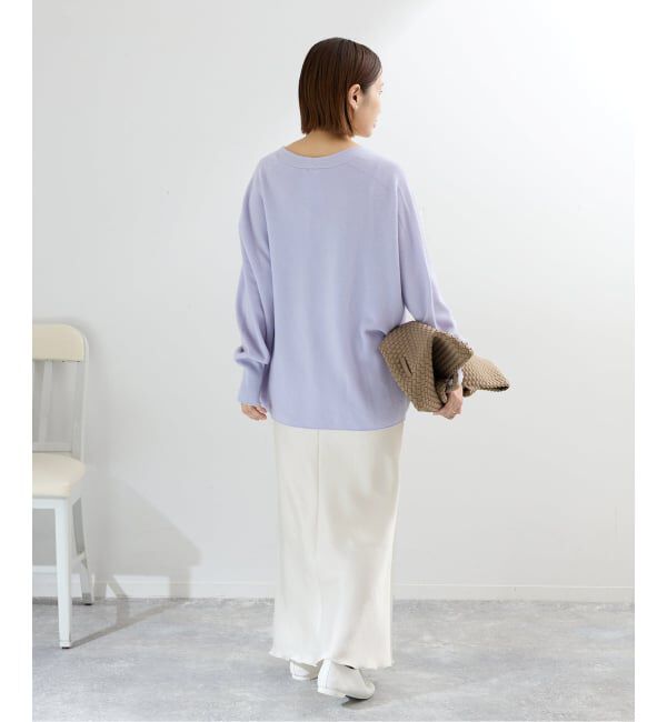 IENA「《追加16》ダブルサテンスカート」|スカート|