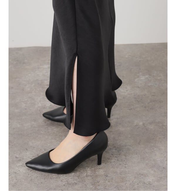 IENA「《追加16》ダブルサテンスカート」|スカート|