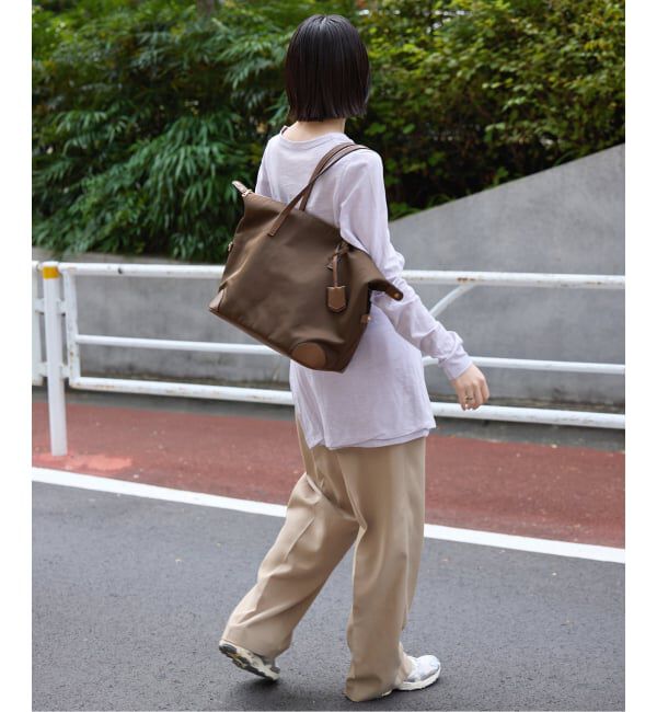 SLOBE IENA「《追加予約》SLOBE キャリーオントートバッグ」|トートバッグ|