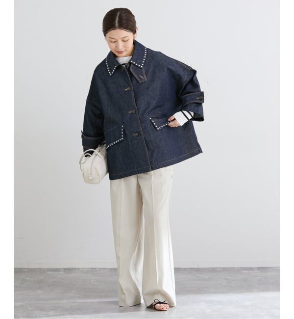 IENA「《追加予約》MACKINTOSH/マッキントッシュ HUMBIE DNM JK STUD MB L261ND1003BALTS」|デニムジャケット|