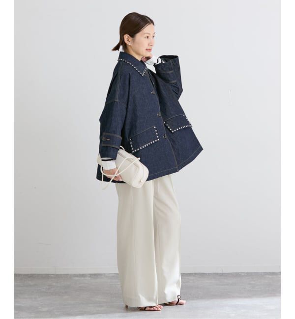 IENA「《追加予約》MACKINTOSH/マッキントッシュ HUMBIE DNM JK STUD MB L261ND1003BALTS」|デニムジャケット|