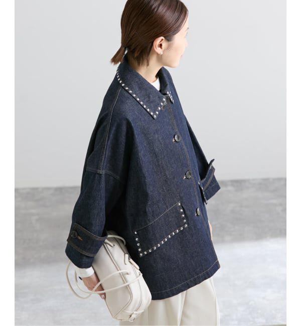 IENA「《追加予約》MACKINTOSH/マッキントッシュ HUMBIE DNM JK STUD MB L261ND1003BALTS」|デニムジャケット|