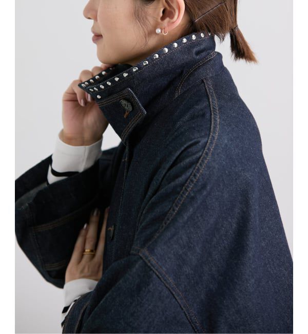 IENA「《追加予約》MACKINTOSH/マッキントッシュ HUMBIE DNM JK STUD MB L261ND1003BALTS」|デニムジャケット|