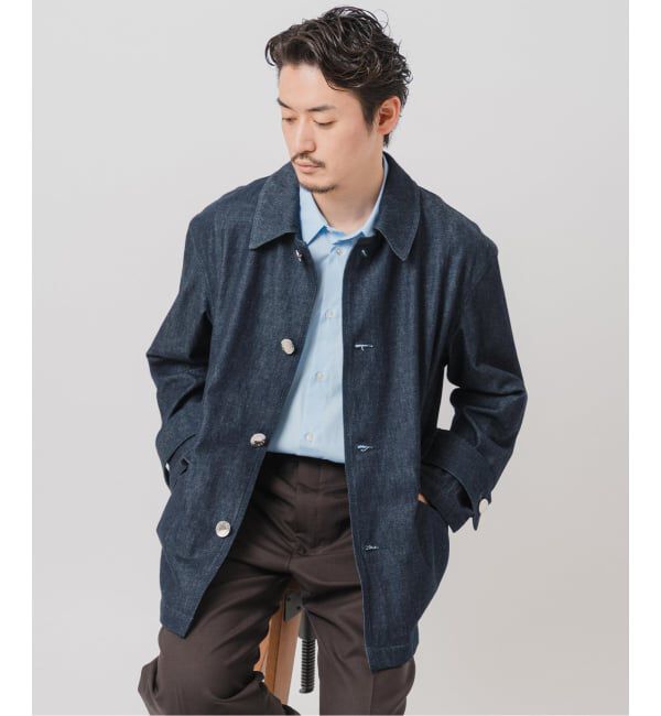 EDIFICE「《予約》MACKINTOSH(マッキントッシュ) 別注 HUMBIE/ハンビー デニム SHORT SL」|デニムジャケット|