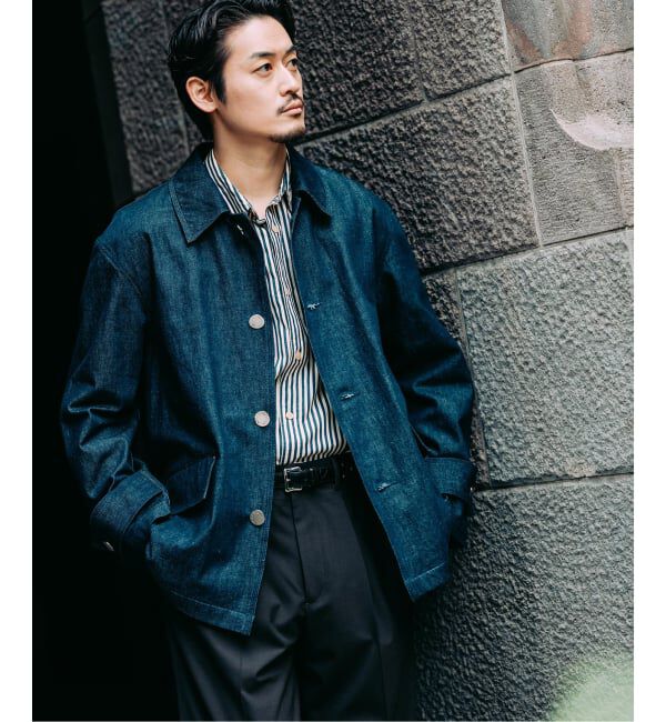 EDIFICE「《予約》MACKINTOSH(マッキントッシュ) 別注 HUMBIE/ハンビー デニム SHORT SL」|デニムジャケット|