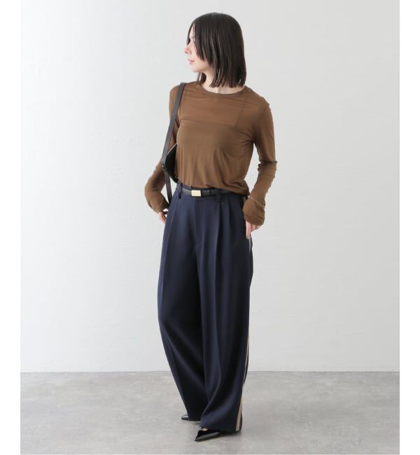 journal standard L'essage「【BASERANGE/ベースレンジ】LONG SLEEVE TEE：カットソー」|Tシャツ・カットソー|