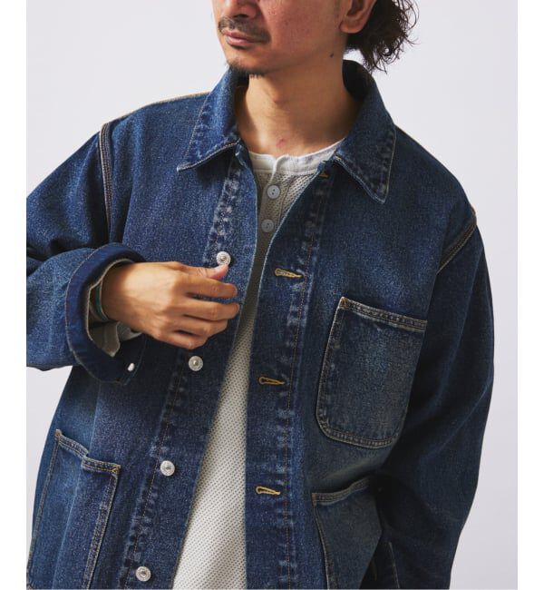 JOURNAL STANDARD relume「クラフト デニム カバーオール」|デニムジャケット|