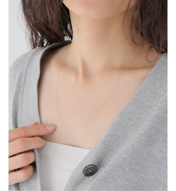 JOURNAL STANDARD「【LES BONBON/ル ボンボン】K18 liquid matinee necklace」|ネックレス|