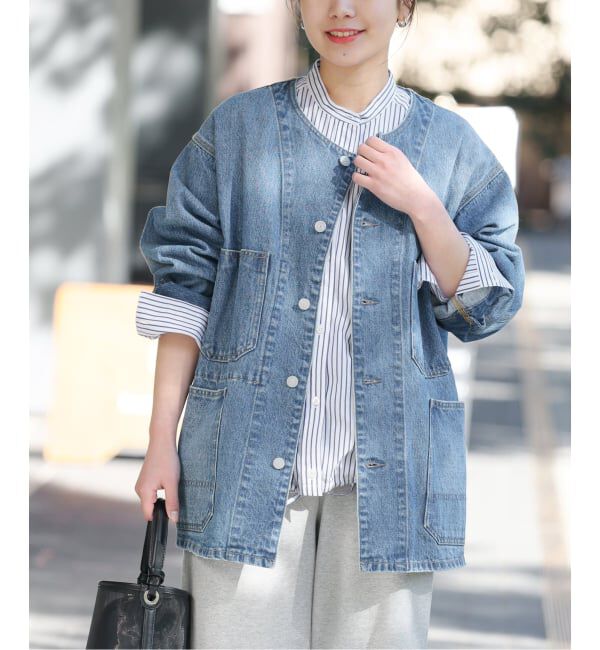 JOURNAL STANDARD relume「《追加2》11.5ozデニムカバーオールジャケット」|デニムジャケット|