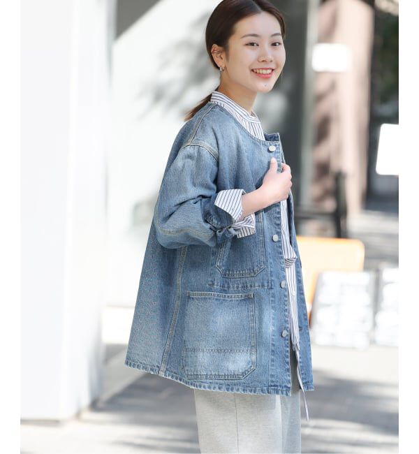 JOURNAL STANDARD relume「《追加2》11.5ozデニムカバーオールジャケット」|デニムジャケット|