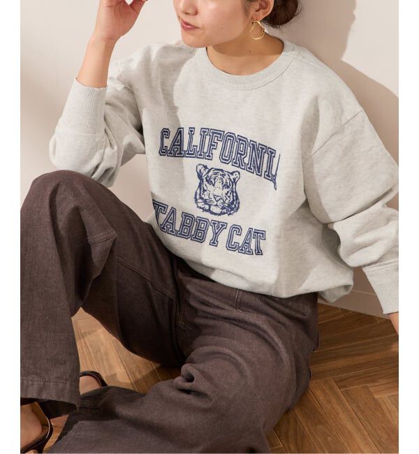 journal standard L'essage「《追加2》【MIXTA/ミクスタ】CALIFORNIA TABBY CAT CREW SWEATSHI：スウェット」|スウェット・ジャージ|
