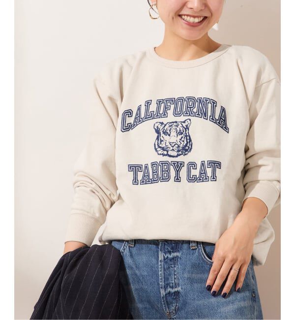 journal standard L'essage「《追加2》【MIXTA/ミクスタ】CALIFORNIA TABBY CAT CREW SWEATSHI：スウェット」|スウェット・ジャージ|