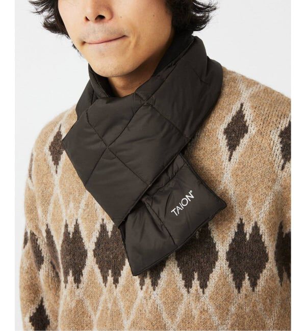 JOURNAL STANDARD relume「TAION / タイオン ベーシック ダウンマフラー TAION-201A」|マフラー|ブラウン