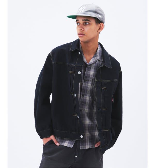 JOURNAL STANDARD「LEVI&rsquo;S(R) / リーバイス(R) タイプ1 トラッカージャケット 後染めカスタム」|デニムジャケット|