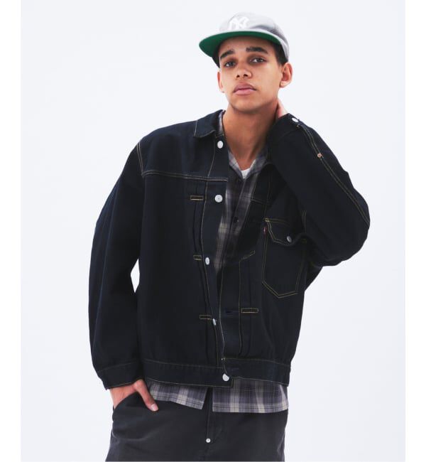 JOURNAL STANDARD「LEVI&rsquo;S(R) / リーバイス(R) タイプ1 トラッカージャケット 後染めカスタム」|デニムジャケット|