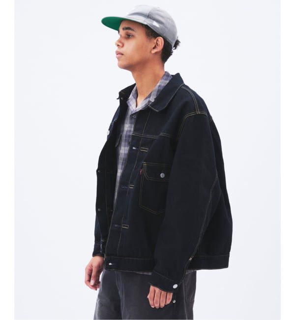 JOURNAL STANDARD「LEVI&rsquo;S(R) / リーバイス(R) タイプ1 トラッカージャケット 後染めカスタム」|デニムジャケット|
