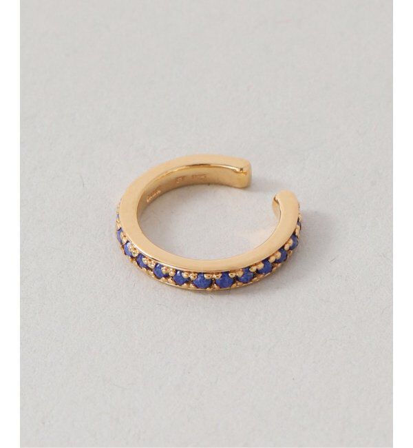 Spick and Span「《WEB限定》【SAMH by LILAS】 イヤーカフラピスラズリSV(片耳)」|イヤーカフ|