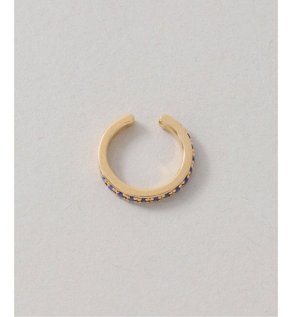 Spick and Span「《WEB限定》【SAMH by LILAS】 イヤーカフラピスラズリSV(片耳)」|イヤーカフ|