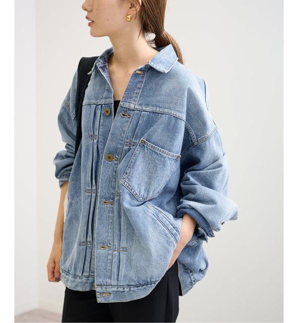 FRAMeWORK「≪追加≫エクストララージデニムジャケット」|デニムジャケット|