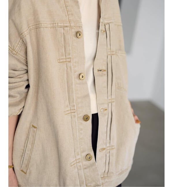 FRAMeWORK「≪追加≫エクストララージデニムジャケット 2」|デニムジャケット|