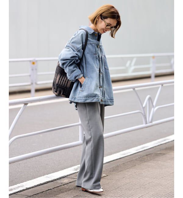 FRAMeWORK「≪追加≫エクストララージデニムジャケット 2」|デニムジャケット|