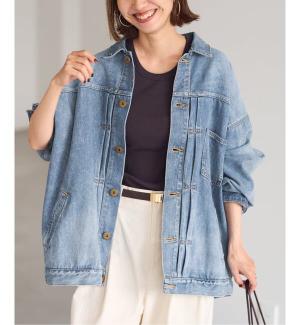 FRAMeWORK「≪追加≫エクストララージデニムジャケット 2」|デニムジャケット|