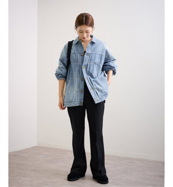 FRAMeWORK「≪追加≫エクストララージデニムジャケット 2」|デニムジャケット|