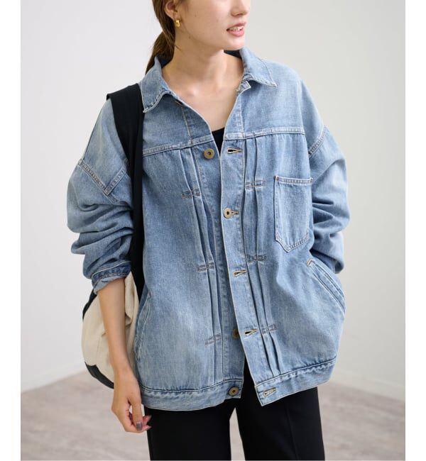 FRAMeWORK「≪追加≫エクストララージデニムジャケット 2」|デニムジャケット|