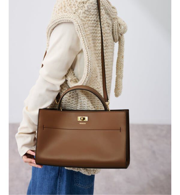 FRAMeWORK「ORSETTO/オルセット ワンハンドルSHOULDERツキ カナグバッグ」|ショルダー・メッセンジャー|