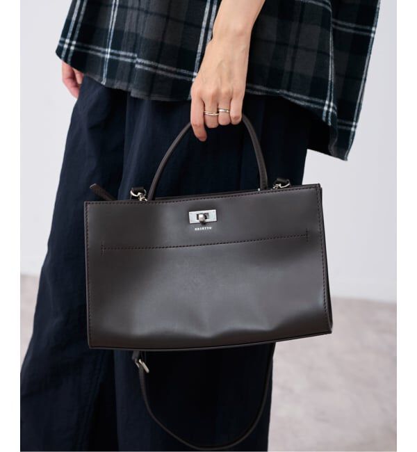FRAMeWORK「ORSETTO/オルセット ワンハンドルSHOULDERツキ カナグバッグ」|ショルダー・メッセンジャー|