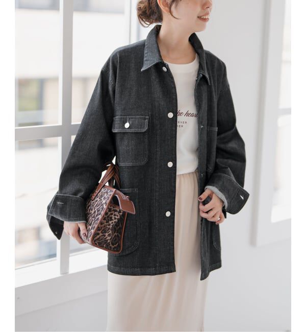 Spick and Span「RED CARD TOKYO / レッドカード トーキョー 別注Chore Coat*」|デニムジャケット|
