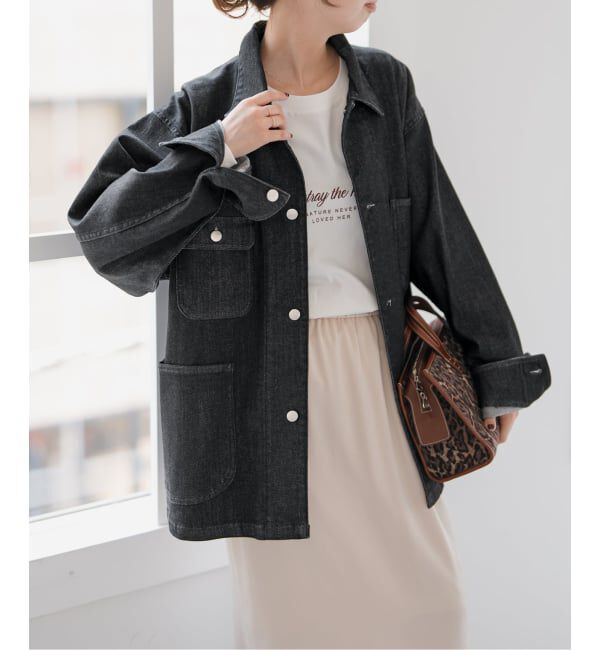 Spick and Span「RED CARD TOKYO / レッドカード トーキョー 別注Chore Coat*」|デニムジャケット|