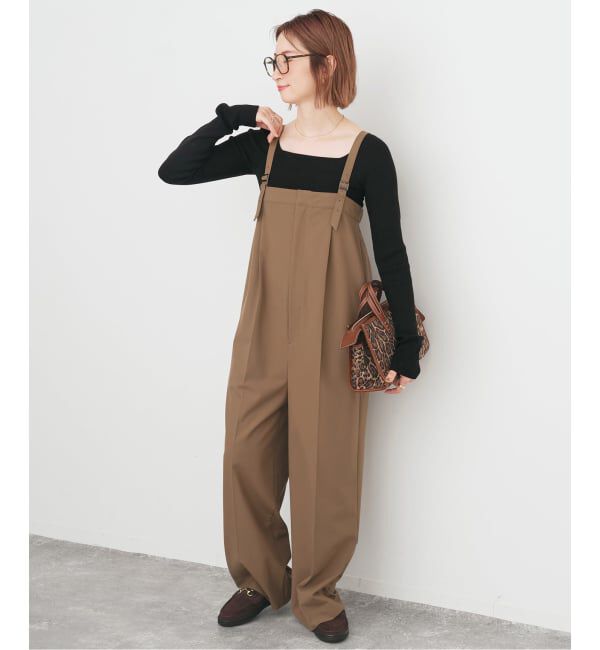 Spick and Span「《手洗い可》スクエアリブニット」|ニット・セーター|