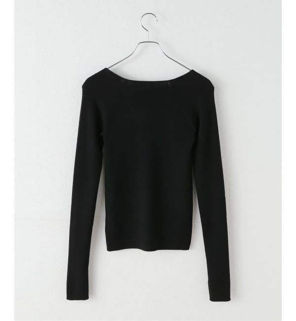 Spick and Span「《手洗い可》スクエアリブニット」|ニット・セーター|