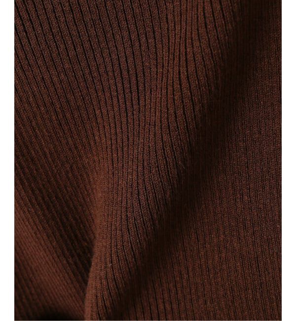 Spick and Span「《手洗い可》スクエアリブニット」|ニット・セーター|