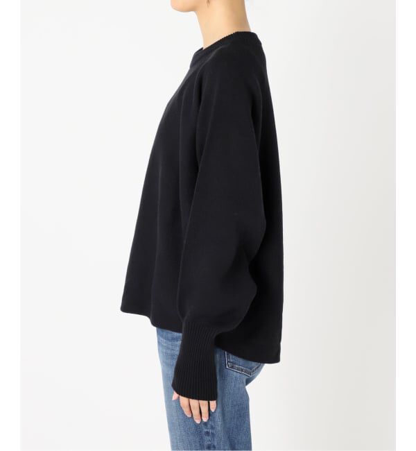 Spick and Span「《WEB限定 / 追加》バルキーヤーンドルマンロングリブニット」|ニット・セーター|