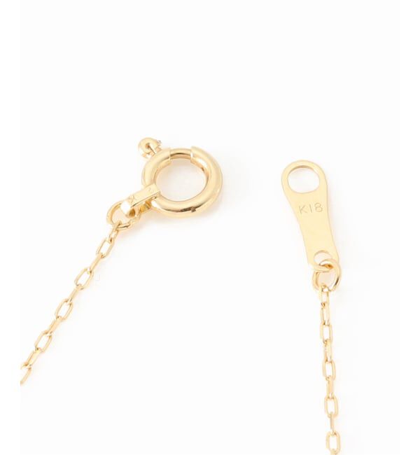 Lilas by Spick&Span「フクリン0.28ctダイヤネックレス K18」|ネックレス|