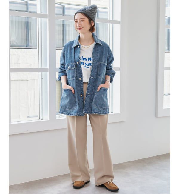 Spick and Span「《追加》RED CARD TOKYO / レッドカード トーキョー 別注Chore Coat*」|デニムジャケット|