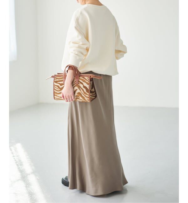 Spick and Span「ウォッシャブルキュプラ マキシスカート」|スカート|