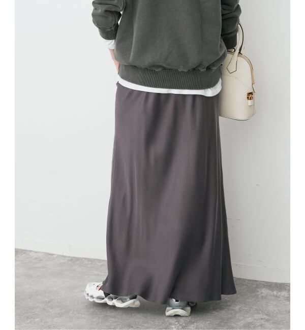 Spick and Span「ウォッシャブルキュプラ マキシスカート」|スカート|