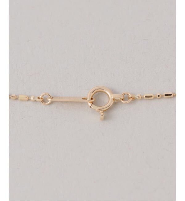 Lilas by Spick&Span「《予約》プラムチェーンネックレス K18」|ネックレス|