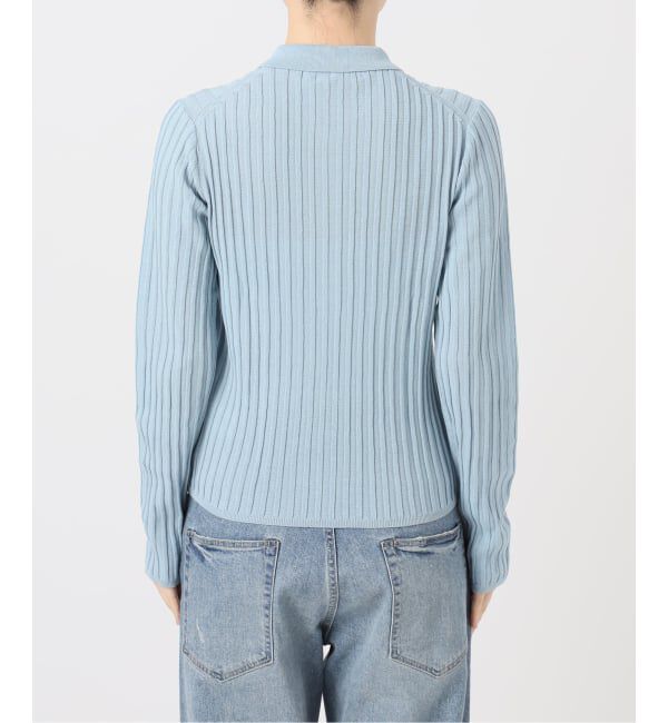 FRAMeWORK「≪予約≫リブニットポロシャツ」|ニット・セーター|