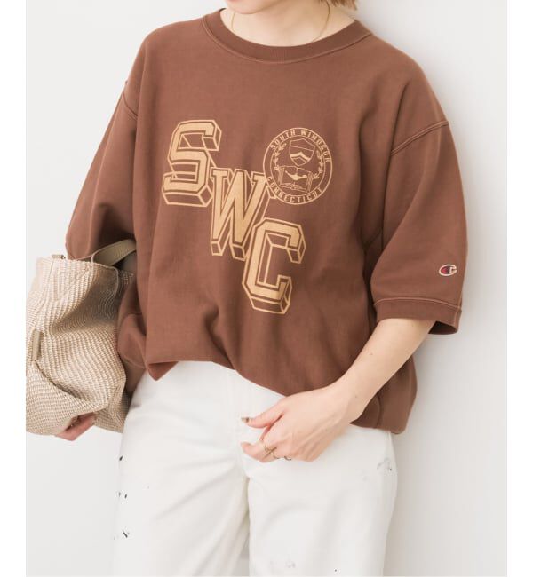 Spick and Span「《予約》Champion/チャンピオン REVERSE WEAVE SHORT SLEEVE SWEA」|スウェット・ジャージ|